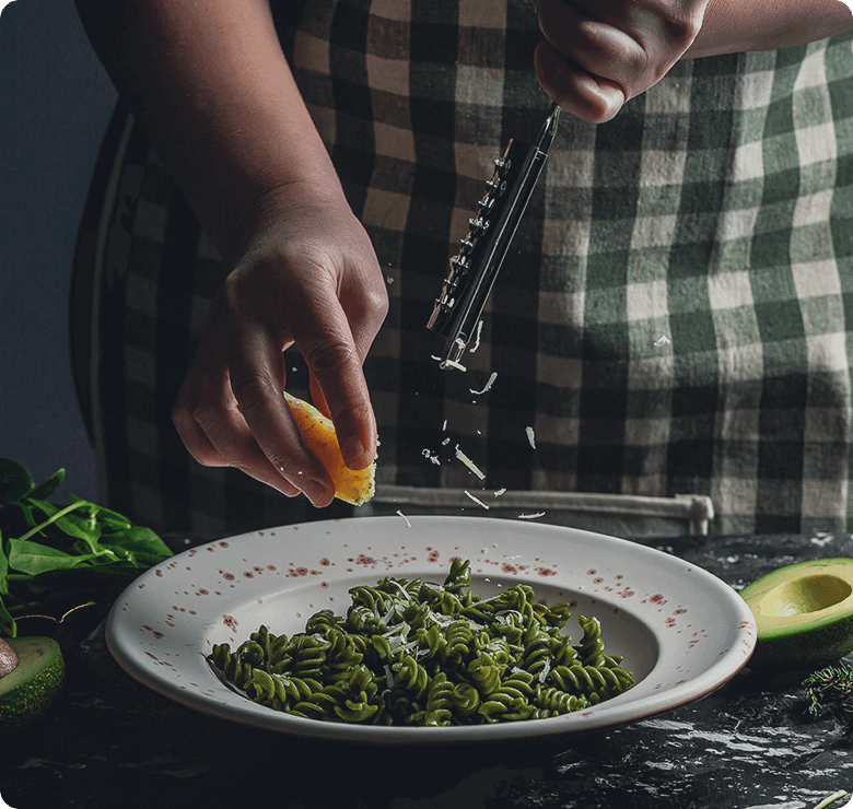 Comidas deliciosas e calorias sob controle